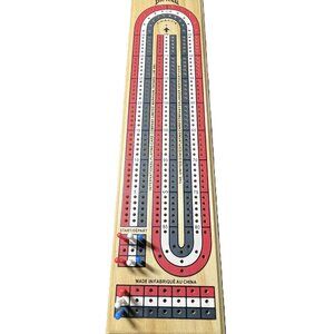 Bicycle Cribbage Card Game Board